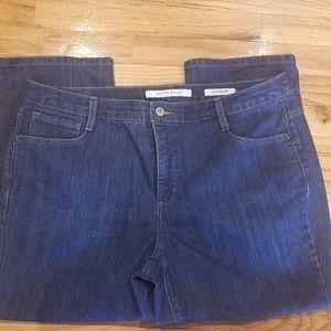 Womens Jones New York Jeans City Cuffed Capri Size 16W